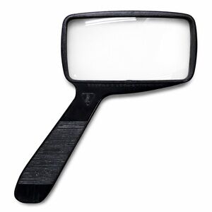Vintage Bausch and Lomb Handheld Rectangle Reading Glass